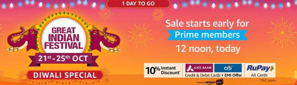 Amazon Great India Sale, Deals India