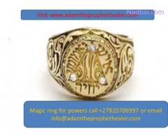 Magic ring that brings money every day money spells call adam +27820706997