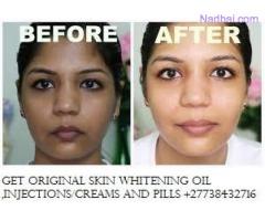 GET ORIGINAL SKIN WHITENING OIL ,INJECTIONS/CREAMS AND PILLS AT SALE RATE CALL +27738432716