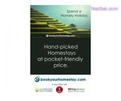 Online homestay booking India for your vacation at Bookyourhomestay