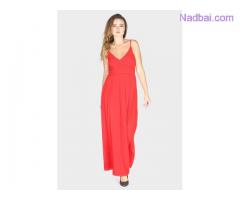 Buy Womens Red Gown Dress at London Rag India
