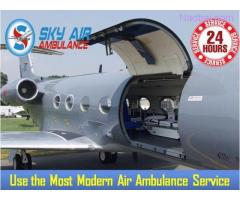 Utilize Sky Air Ambulance from Patna with Superb Medical Facility