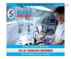 Use Air Ambulance from Delhi with Entire Modern Medical Assistance